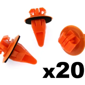 20x Toyota Prado Land Cruiser Side Moulding Wheel Arch Flare Plastic Trim Clips