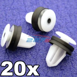 20x Plastic Trim Clips for Land Rover Door Cards & Interior Trim Panels