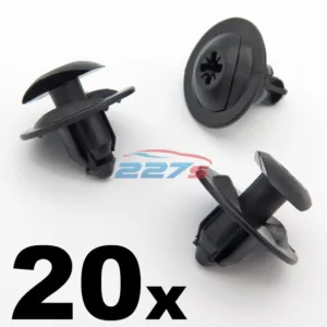 20x Wheel Arch Lining & Splashguard Clips for Ford Fiesta, KA & Ecosport 1738233
