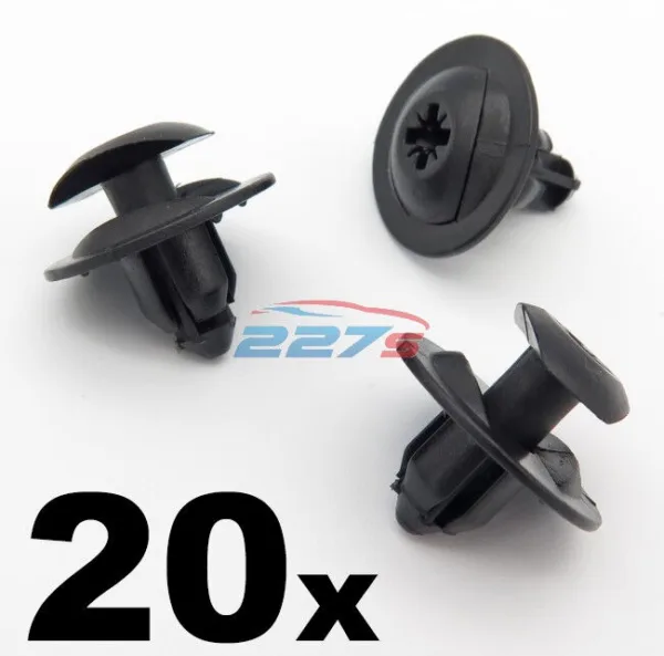 20x Wheel Arch Lining & Splashguard Clips for Ford Fiesta, KA & Ecosport 1738233