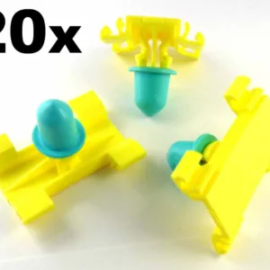 20x Vauxhall Astra G & Zafira A Door Trim Clips- Side Moulding Clips 90590995