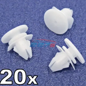 20x Volvo Door Moulding Clips, Exterior Bumpstrip Clips, V70, XC70, S80, XC90