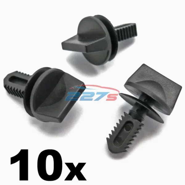 10x BMW Glove Box Dashboard Clips / Pollen Filter Access Panel Clips 51711916197