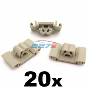 20x Plastic Side Moulding & Bumpstrip Trim Clips- Vauxhall Astra G & Zafira A