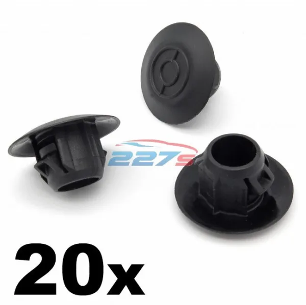 20x Sideskirt & Sill Moulding Plastic Clips for Toyota Land Cruiser and Prado