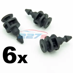 6x Mercedes Sprinter Rear Lamp Tail Light Clips, W906 Mounting Clips