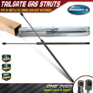 2x Rear Trunk Tailgate Gas Struts for VW Beetle 5C1 12-17 5C5827550A w/ Spoiler