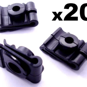 20x Plastic Speed Nuts, Spire Clips for Fixing Wheel Arch Lining & Splashguard