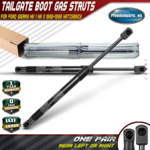 2x Rear Tailgate Boot Gas Struts for Ford Sierra MK I MK II 1982-1993 Hatchback