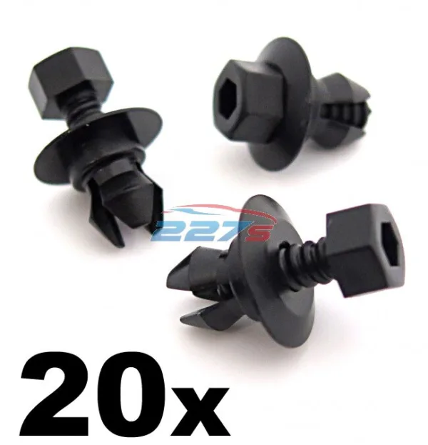 20x VW Passat, CC & Audi Q5 Sill Moulding & Side Skirt Trim Clips- 3C0853934
