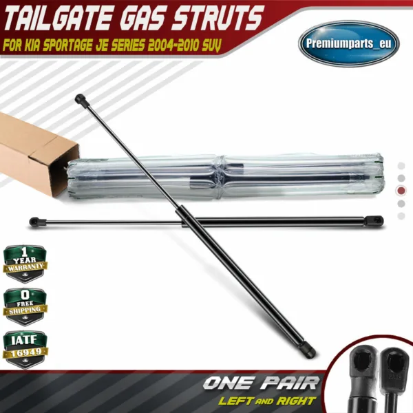 Set of 2 Tailgate Gas Struts for Kia Sportage 04-10 Rear Left&Right 817701F010