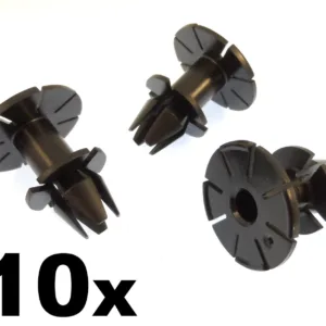 10x BMW- Plastic Spacer Clips Plugs for Side Skirt, Sill Moulding, Rocker Cover