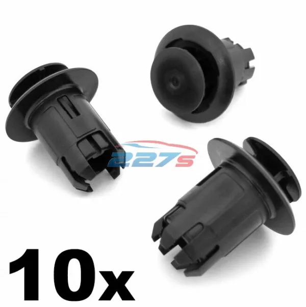 10x 22mm Large Plastic Trim Clip Rivets- Lexus CT200H Side Skirt / Sill Moulding