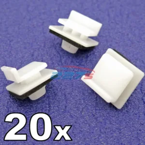 20x Side Skirt & Sill Moulding Trim Clips- Some Honda Civic & Jazz 91514SAA003