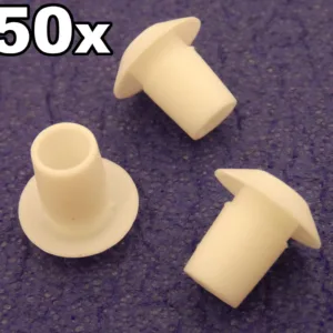 50x Land Rover Snapsac Plastic Insert Clip- Door Card & Trim Clip Stud Plugs