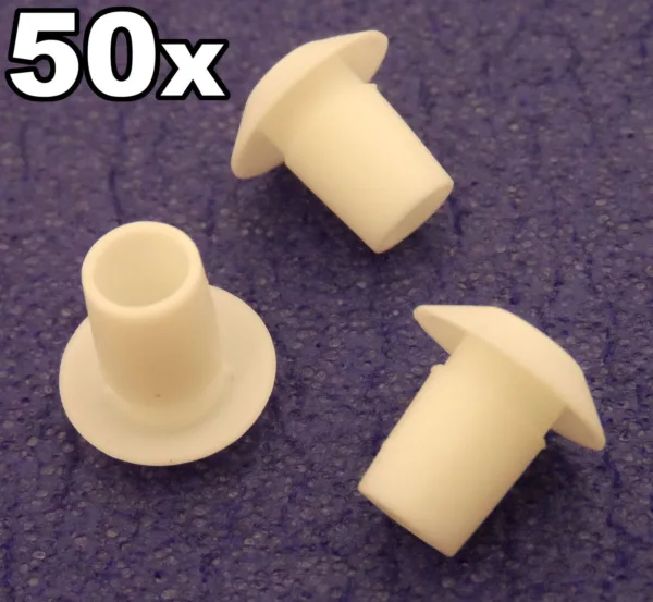 50x Land Rover Snapsac Plastic Insert Clip- Door Card & Trim Clip Stud Plugs
