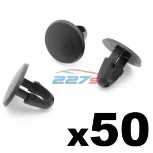 50x Bonnet Rubber Seal Clips, Fasteners for Engine Bay / Bonnet Seals, Toyota