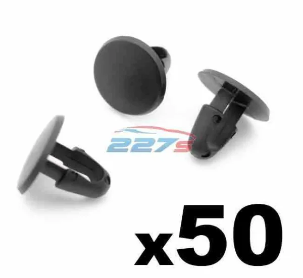 50x Bonnet Rubber Seal Clips, Fasteners for Engine Bay / Bonnet Seals, Toyota