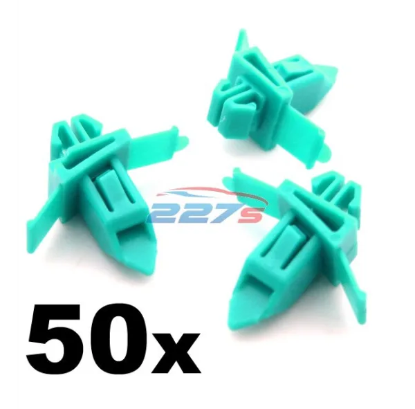 50x Side Moulding Clips & Wheel Arch Trim Clips - Fits Toyota Land Cruiser Prado