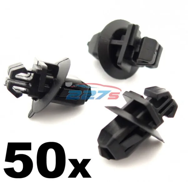 50x Side Moulding Clips & Wheel Arch Trim Clips Fits Toyota Land Cruiser Prado