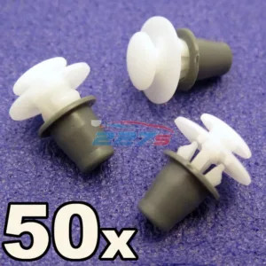 50x VW Side Moulding Strip & Wheel Arch Trim Clips- Golf mk2, mk3, Jetta, Vento