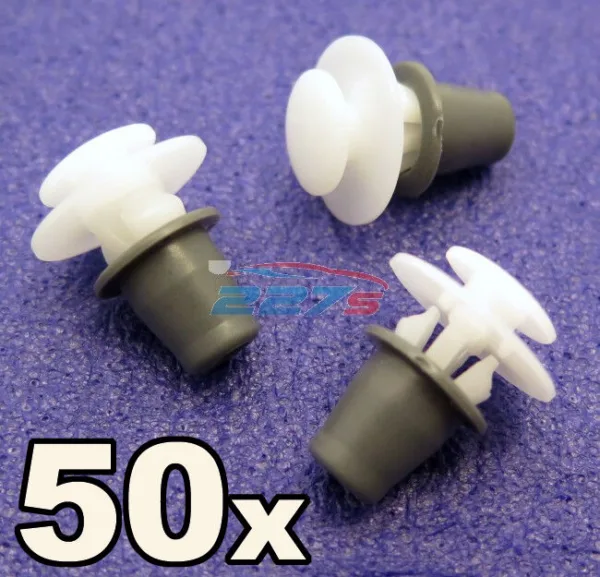 50x VW Side Moulding Strip & Wheel Arch Trim Clips- Golf mk2, mk3, Jetta, Vento