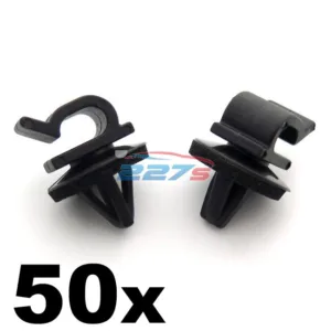 50x Vehicle Cable & Wiring Harness Clips- for Routing in the Engine Bay / in-Car