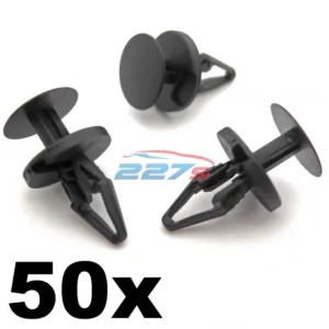 50x Ford Plastic Trim Clips, Bumper, Splitter and Wheel Arch Lining Clips