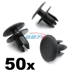 50x Toyota & Lexus Interior Trim Panel, Trunk, Boot & Upholstery Lining Clips