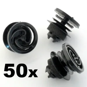 50x VW Volkswagen Interior Door Card and Trim Panel Mounting Clip / Fastener