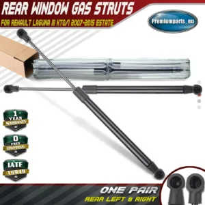 2x New Rear Window Gas Struts for Renault Laguna III 2007-2015 Estate 904600001R