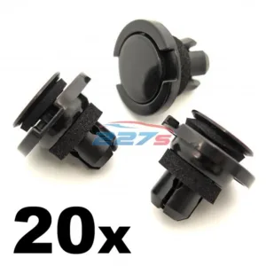 20x Side Skirt / Sill Moulding Cover / Rocker Moulding Trim Clips for Subaru