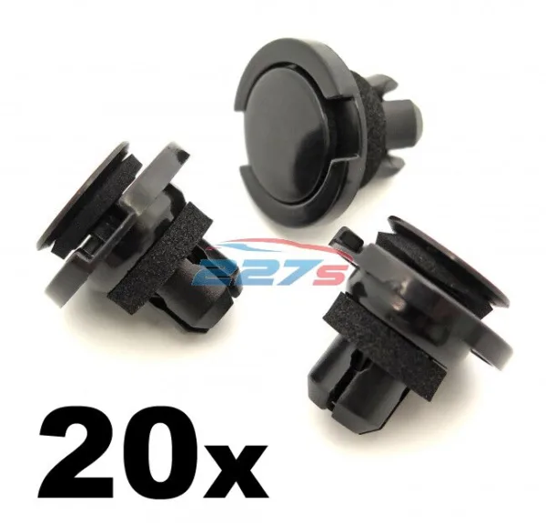 20x Side Skirt / Sill Moulding Cover / Rocker Moulding Trim Clips for Subaru