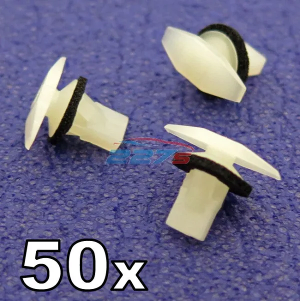 50x Door Seal Weatherstrip Seal Clips for Honda Civic EK Coupe EJ 91530-ST5-003