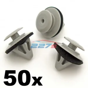 50x Side Skirt, Sill Cover & Door Moulding Trim Clips for Mazda 6 & Mazda CX-9