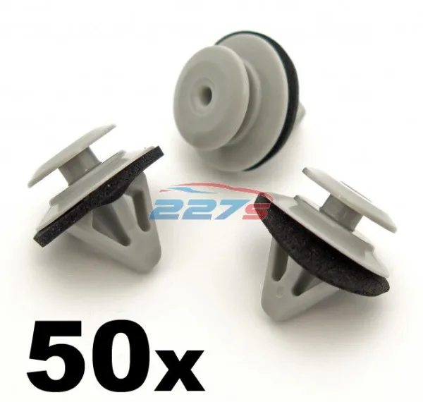 50x Side Skirt, Sill Cover & Door Moulding Trim Clips for Mazda 6 & Mazda CX-9