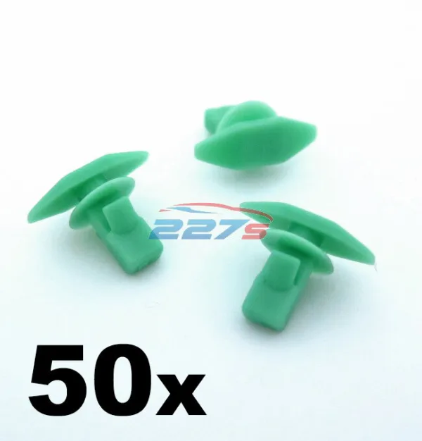 50x Plastic Weatherstrip, Boot & Door Seal Clips for Honda- 91568-SR2-003