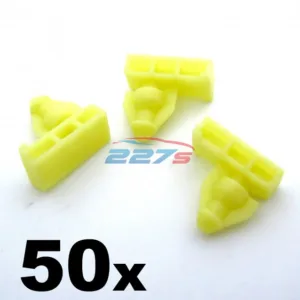 50x Wheel arch surround trim clips for Nissan Juke & X-Trail- Wing moulding clip