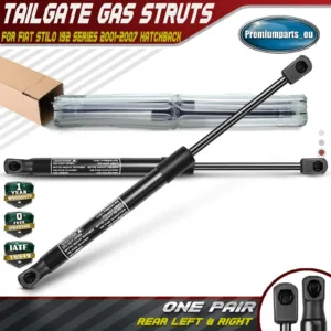 2x Rear Tailgate Boot Gas Struts for Fiat Stilo 192 2001-2007 Hatchback 46784994