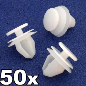 50x Citroen Interior Door Moulding Panel Card Trim Clips / Fasteners 6991.S6