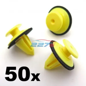 50x Land Rover Discovery 3 (LR3) Exterior Windscreen A-Pillar Trim Clips