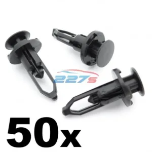 50x Plastic Bumper Clips Rivet for Toyota & Lexus- Bumper, Mudguard, Arch Liner