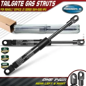 2x Folding Table Gas Struts Damper Rear for Renault Espace J11 1984-1992 MPV New