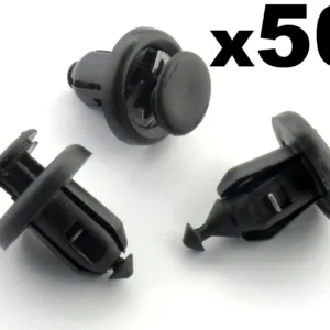 50x Honda Bumper, Engine Undertray & Wheel Arch Lining, Splashguard Trim Clips