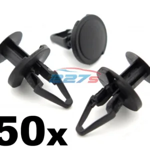 50x Plastic Trim Clips for some Vauxhall wheel arch linings, inner wing liner