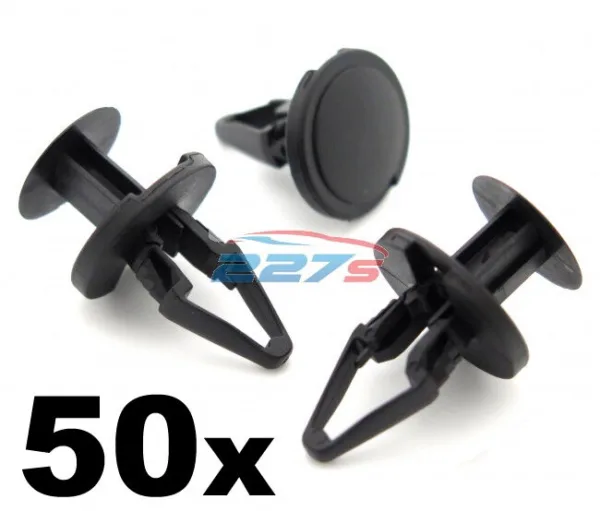 50x Plastic Trim Clips for some Vauxhall wheel arch linings, inner wing liner