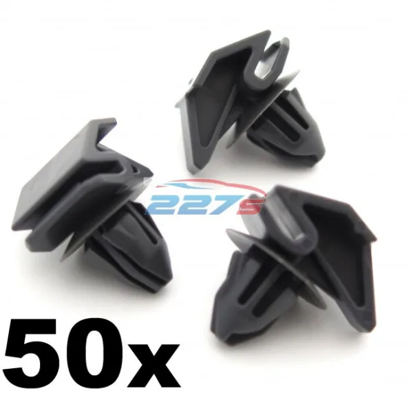 50x Sill Moulding Clip, Side Skirt & Rocker Cover Clips for Ford Focus 1692599