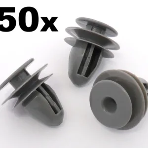 50x Honda Interior Door Panel and Trim Retainer Clips- Civic Del Sol Integra etc