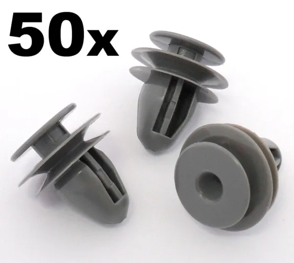 50x Honda Interior Door Panel and Trim Retainer Clips- Civic Del Sol Integra etc
