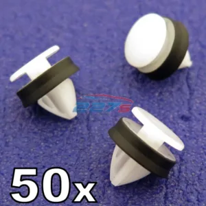 50x Front Door Plastic Trim Clips for Ford Transit Door Mouldings (2014 on)